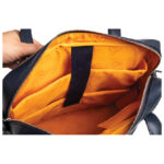 Torba poslovna kožna ženska Exactive Exacompta 17237 tamnoplava - Slika 5