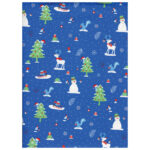 Papir ukrasni rola 100x500 cm novogodišnji Lebez 61051 - Slika 2