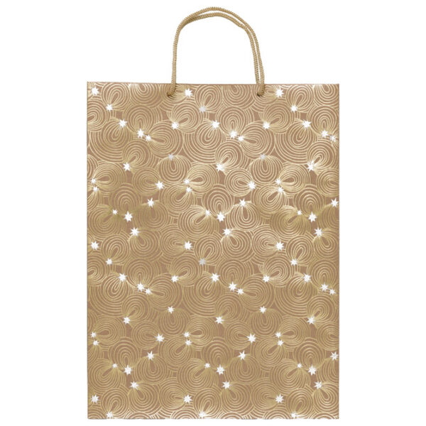 Vrećice ukrasne 20,5x26x11,5cm novogodišnje Rex-Saul Sadoch SDHOT26-706H