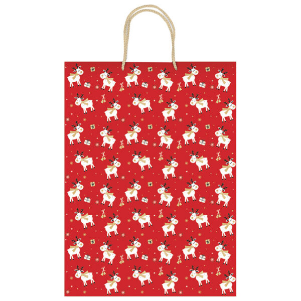 Vrećice ukrasne 20,5x26x11,5cm novogodišnje Rex-Saul Sadoch SDN20-413H