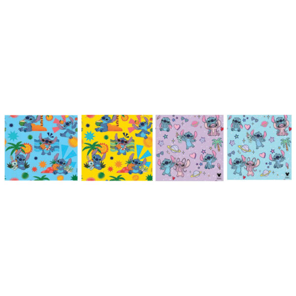 Papir ukrasni rola 70x200cm Disney Stitch Rex-Saul Sadoch W33J1STI