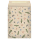 Vrećice-kuverte ukrasne strip novogodišnje 22x5x30cm pk10 Stewo 5260 40