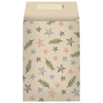 Vrećice-kuverte ukrasne strip novogodišnje 17,5x4x25cm pk10 Stewo 5260 40