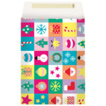 Vrećice-kuverte ukrasne strip novogodišnje 22x5x30cm pk10 Stewo 5239 25