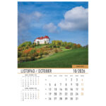 Kalendar "Dvorci i utvrde 2026" 13 listova, spirala - Slika 3