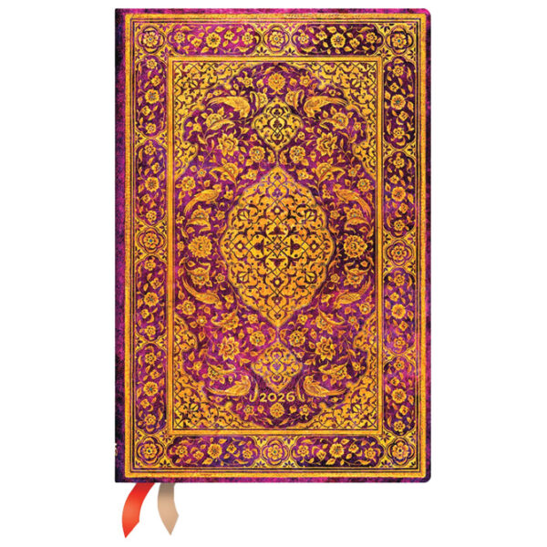 Planer tjedni 2026-9,5x14cm-mini horizontalni s gumicom The Orchard Paperblanks DE0734-1!!