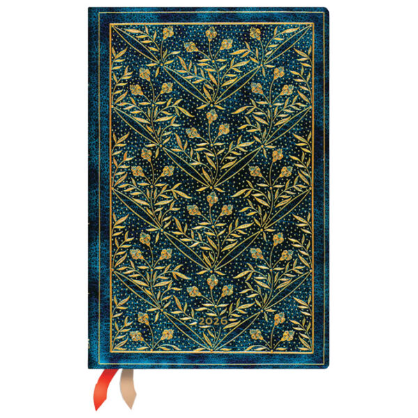 Planer dnevni 2026-9,5x14cm-mini s gumicom Wildflower Song Paperblanks DE0726-6!!