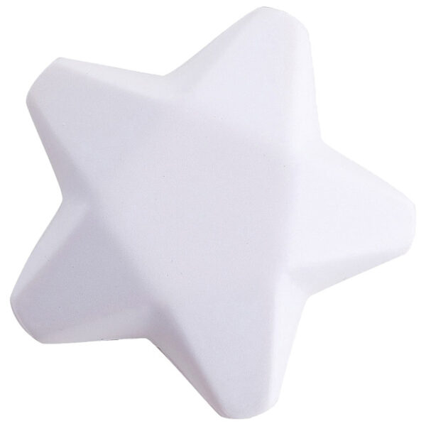 Loptica antistres oblik zvijezda Anda AP731619-01 bijela