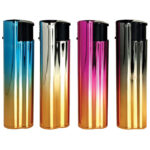 Upaljač elektronski metalni sjajni Atomic Jet Flame Festival Trober 3750005 sort boje