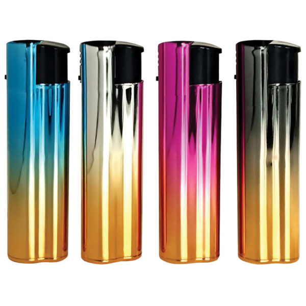 Upaljač elektronski metalni sjajni Atomic Jet Flame Festival Trober 3750005 sort boje