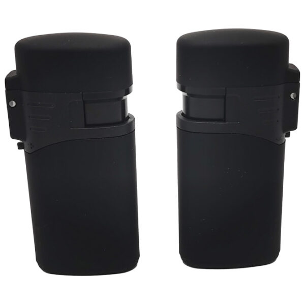 Upaljač elektronski gumirani mat Atomic Jet Flame Cobra Trober 2514730 crna