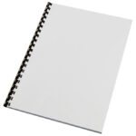 Korice za spiralni uvez 250g karton reljefne A4 pk25 GBC CN040070 bijele