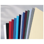 Korice za spiralni uvez 250g karton reljefne A4 pk25 GBC CN040070 bijele - Slika 2