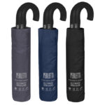 Kišobran automatik (otvaranje+zatvaranje) sklopivi s plastičnom ručkom Golf Technology XXL Perletti 21788 sort - Slika 2