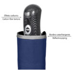 Kišobran automatik (otvaranje+zatvaranje) sklopivi s plast.drškom Technology Perletti 21823 pla/refl.rub - Slika 2