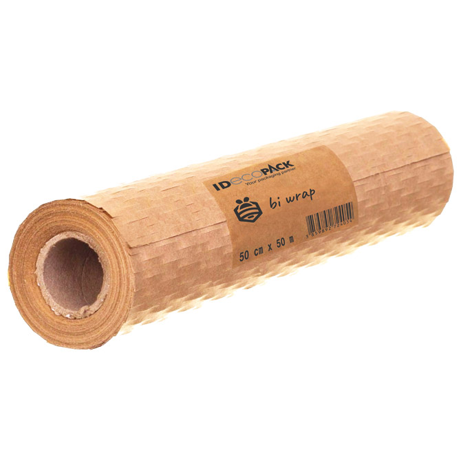 000060339 Papir omotni saćasti rola 80g 50cmx50m "bi wrap box" smeđi - dopuna - Slika 1
