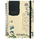 Blok kolegij A4 crte 120L s gumicom Botanical Marker 2435