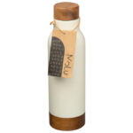 Boca termo MoLu Cote d'Azur 3978 metalna s drvenim poklopcem 630ml bijela