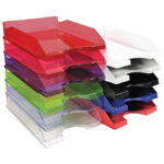 Ladica za spise Ecotray 123014D Fornax crna - Slika 4