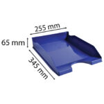 Ladica za spise Ecotray 123104D Fornax plava - Slika 3