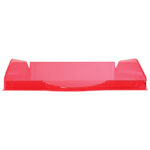 Ladica za spise Ecotray 12354D Fornax prozirno roza - Slika 2