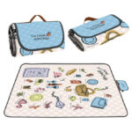 Podloga za piknik i plažu 200x200cm The Picnic Perletti 13156