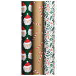 Papir ukrasni rola 70x1000cm  Xmas novogodišnji Stewo 1639 99