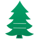 Držač za pribor za jelo od filca Anda AP845192-07 pk4 oblik bor zeleni