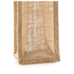 Vrećice za vino juta 10.5x35.5x10cm Makito 3480 s prozorčićem - Slika 3
