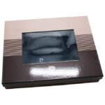 Set poklon muški kapa i šal Pierre Cardin 2VB01 plavo-sivi - Slika 4