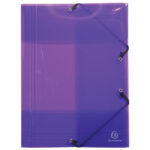 Fascikl klapa s gumicom pp A3 Exacompta 59700E sort - Slika 6