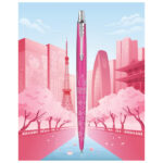 Olovka kemijska Jotter Parker Global Icon London 2221603 crvena - Slika 3