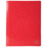 Fascikl mehanika euro prešpan karton A4 355g Exacompta 380803B crveni