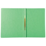 Fascikl mehanika euro prešpan karton A4 355g Exacompta 380805B zeleni - Slika 2