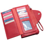 Novčanik kožni ženski M&B crveni - Slika 2