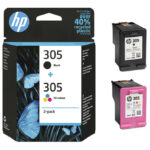 Ink Jet HP 6ZD17AE 305BK/305 color Multipack original