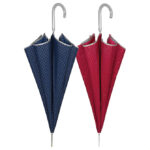 Kišobran automatik s aluminijskom ručkom Technology Perletti 21815 sort / reflektirajući rub