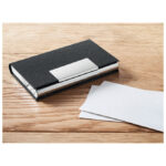 Set za vizitke+privjesak za ključeve+kemijska SCRIBI3 antracit - Slika 3