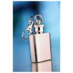 Pljoska metalna 30ml  privjesak za ključeve Anda AP807908 srebrna - Slika 2