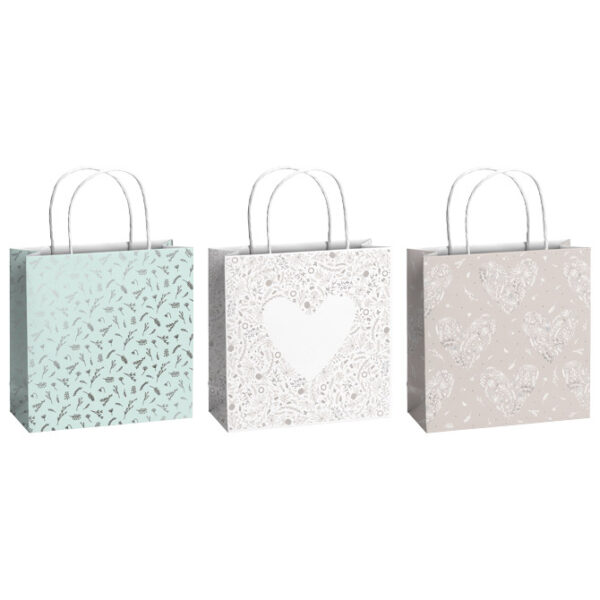 Vrećice ukrasne 20x20x8cm Wedding Stewo 5100 99 sortirano