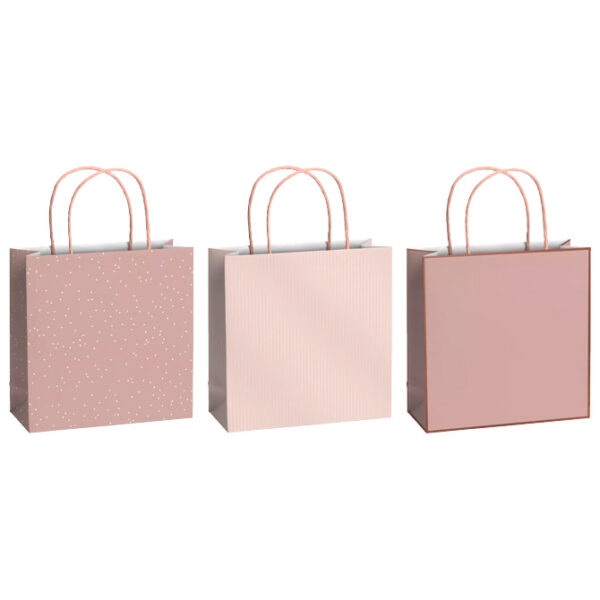 Vrećice ukrasne 20x20x8cm Patterns2 Stewo 9965 99 sortirano