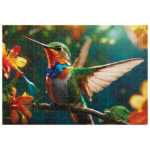 Puzzle 250 kom Colorful nature 8 Humming Bird Interdruk - Slika 3