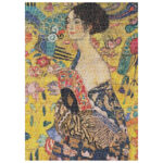 Puzzle 1000 kom tuba ART.10 Gustav Klimt "Lady with a fan" Interdruk - Slika 3