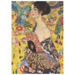 Puzzle 1000 kom tuba ART.10 Gustav Klimt "Lady with a fan" Interdruk - Slika 4