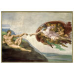 Puzzle 1000 kom tuba ART.11 Michelangelo "Creation of Adam (Sistine chapel)" Interdruk - Slika 4
