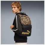 Ruksak Puma Phase AOP 091169-07 crno-zlatni - Slika 4