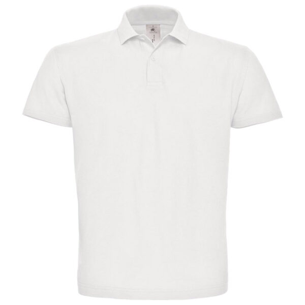 Majica kratki rukavi polo B&C ID.001 180g bijela XL