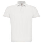 Majica kratki rukavi polo B&C ID.001 180g bijela 2XL