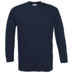 Majica dugi rukavi B&C Exact 150 LSL tamnoplava S!!