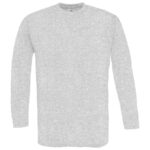 Majica dugi rukavi B&C Exact 150 LSL pepeljasto siva 2XL!!